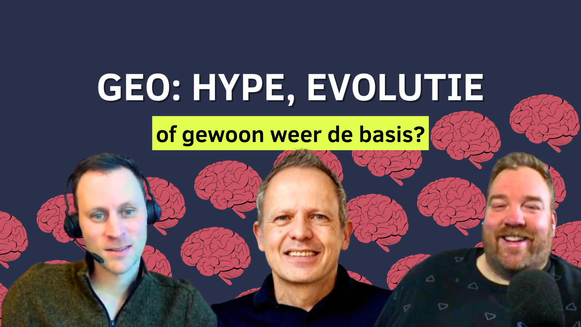 GEO: hype, evolutie of gewoon weer de basis?
